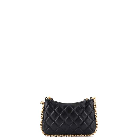 Chanel Cc Chain Around Hobo Quilted #223608C38B - Picture 3 of 8